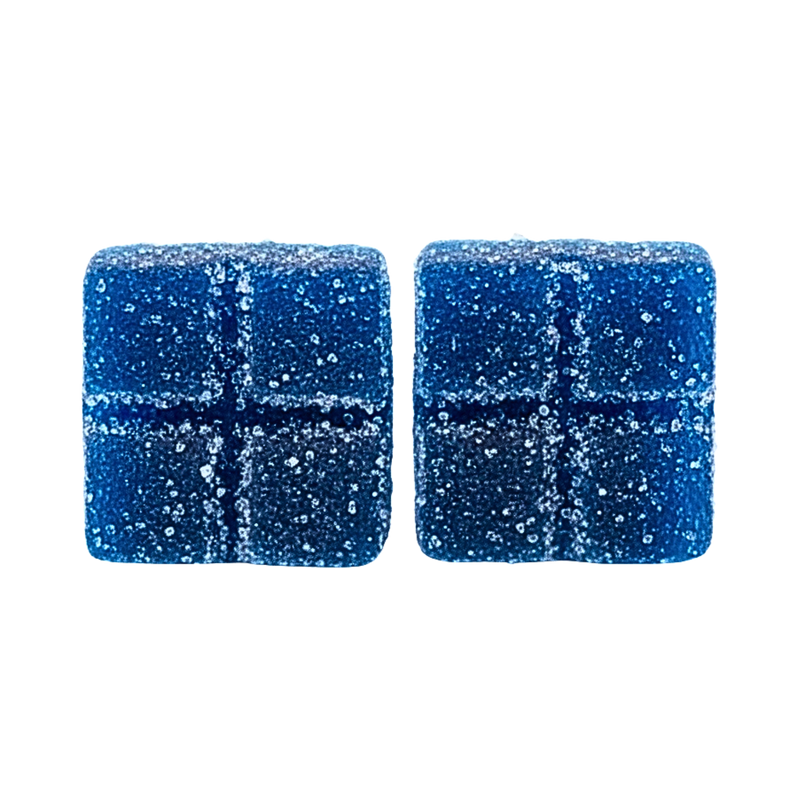 2PK Blue Raspberry 30 MG Live Rosin Delta-9 THC Gummies - 2ct - 60mg