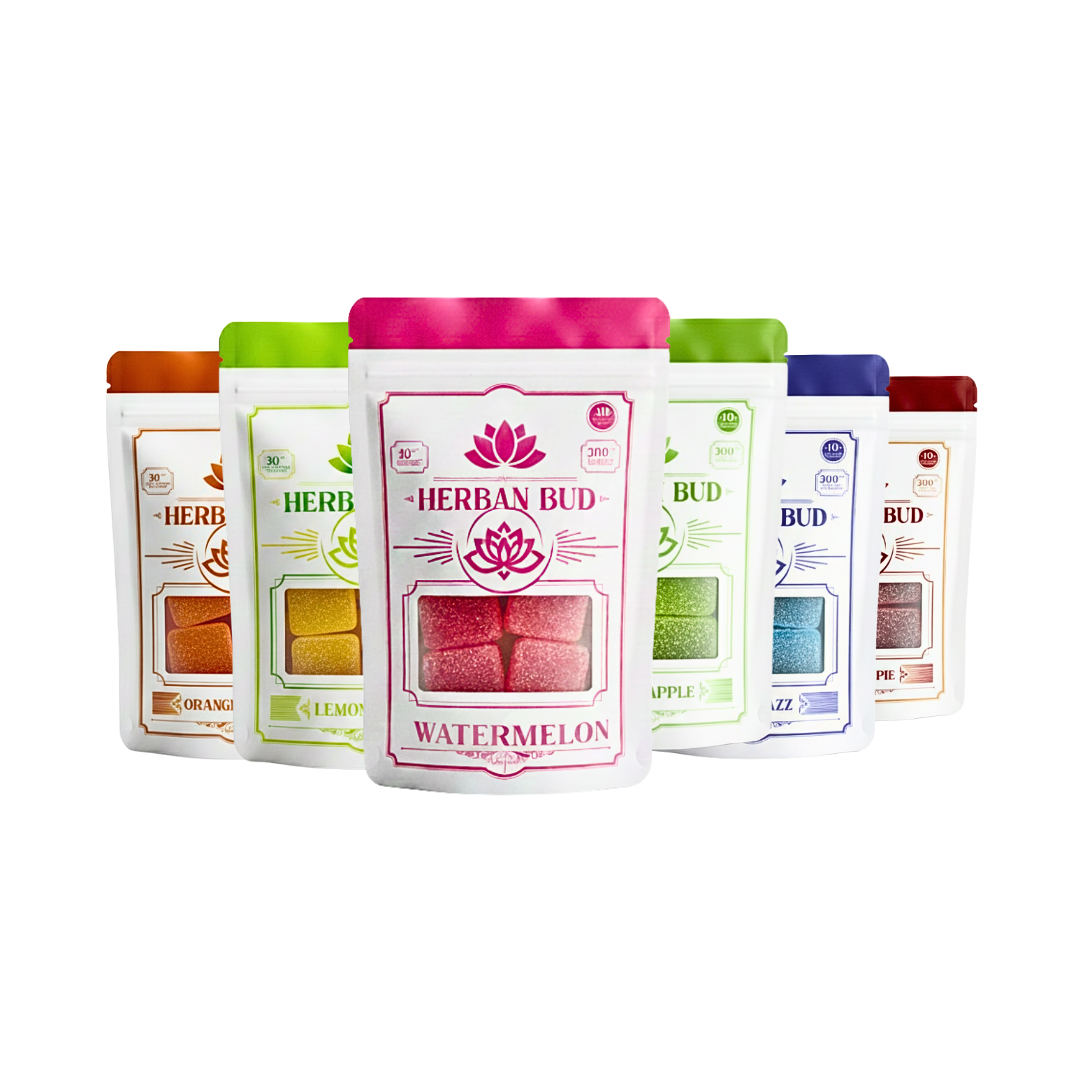 6pk 6-Flavors Bundle – Delta-9 THC Gummies | Live Rosin | 30mg (60ct / 1800mg)