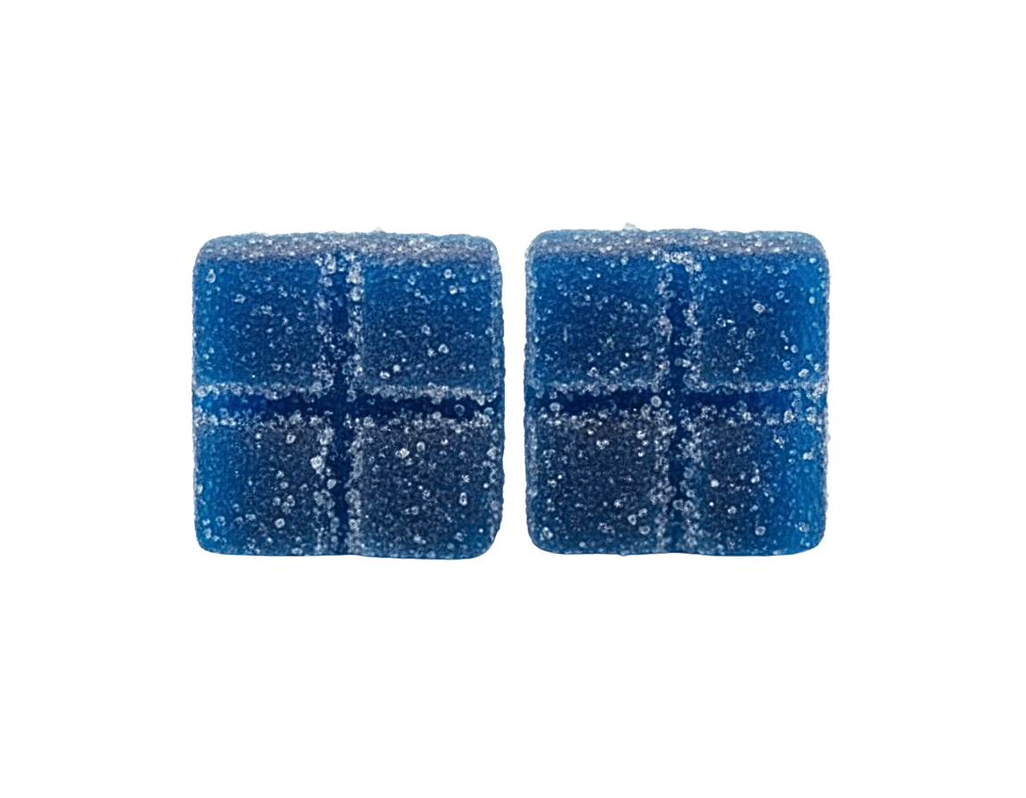 2PK Blue Raspberry 30 MG Live Rosin Delta-9 THC Gummies - 2ct - 60mg