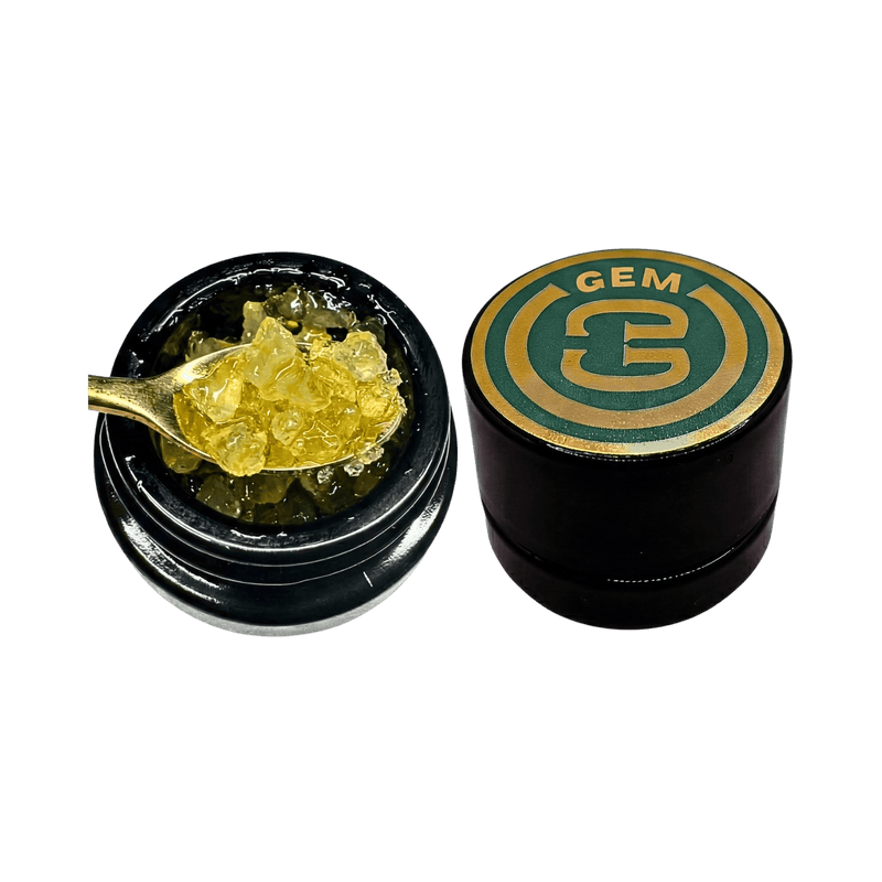 Cali Green Gold Indica THCa Live Resin Gems Concentrate (3g)
