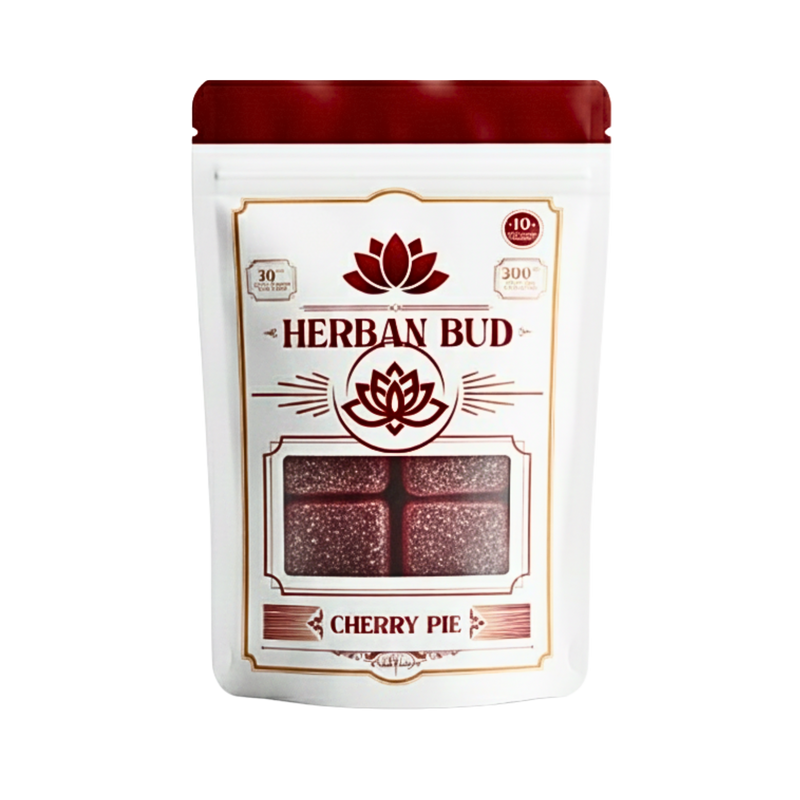 Delta-9 THC Gummies Cherry Pie 30 MG Live Rosin - 10ct - 300mg