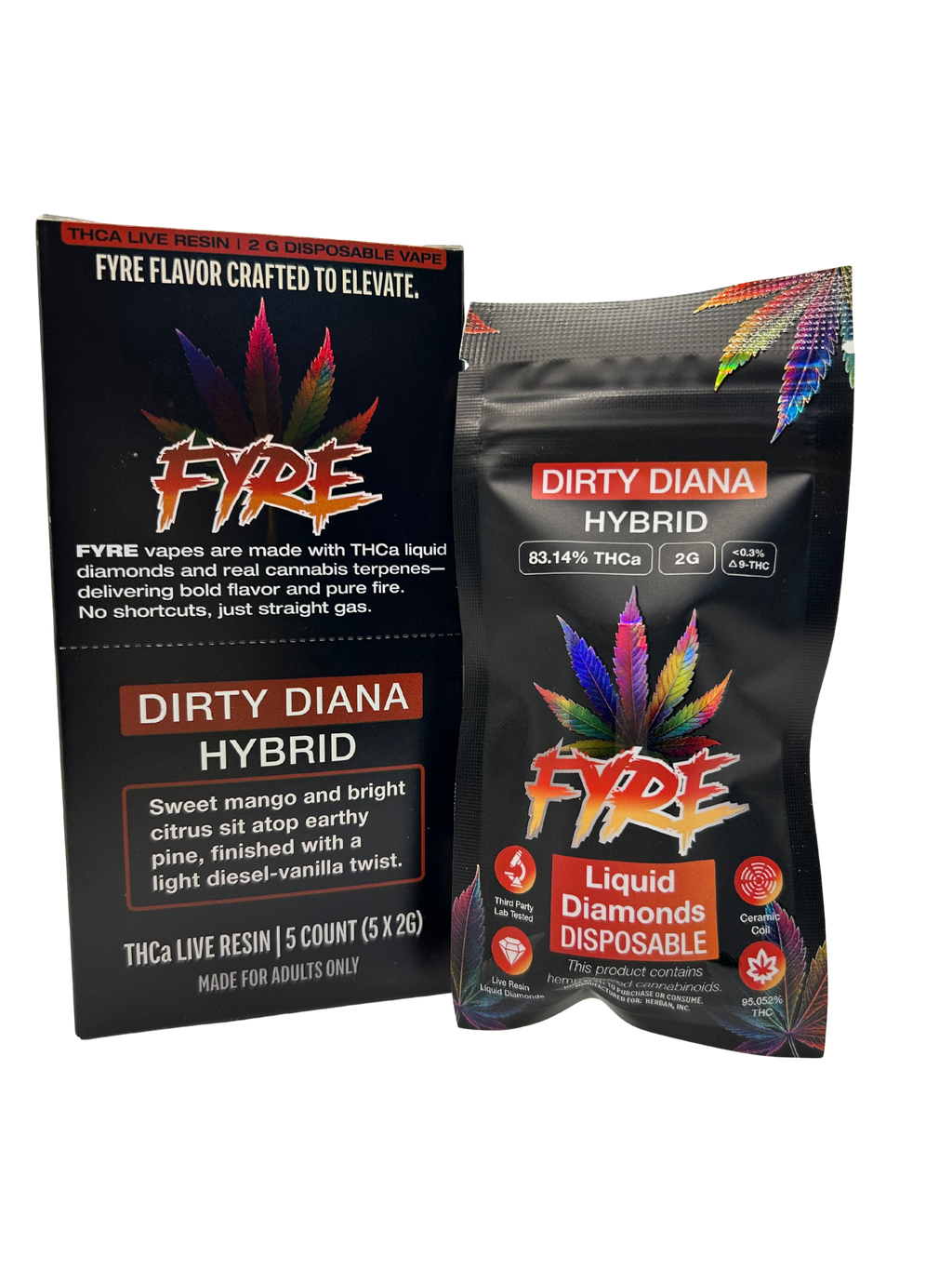 2g FYRE Disposable Vape