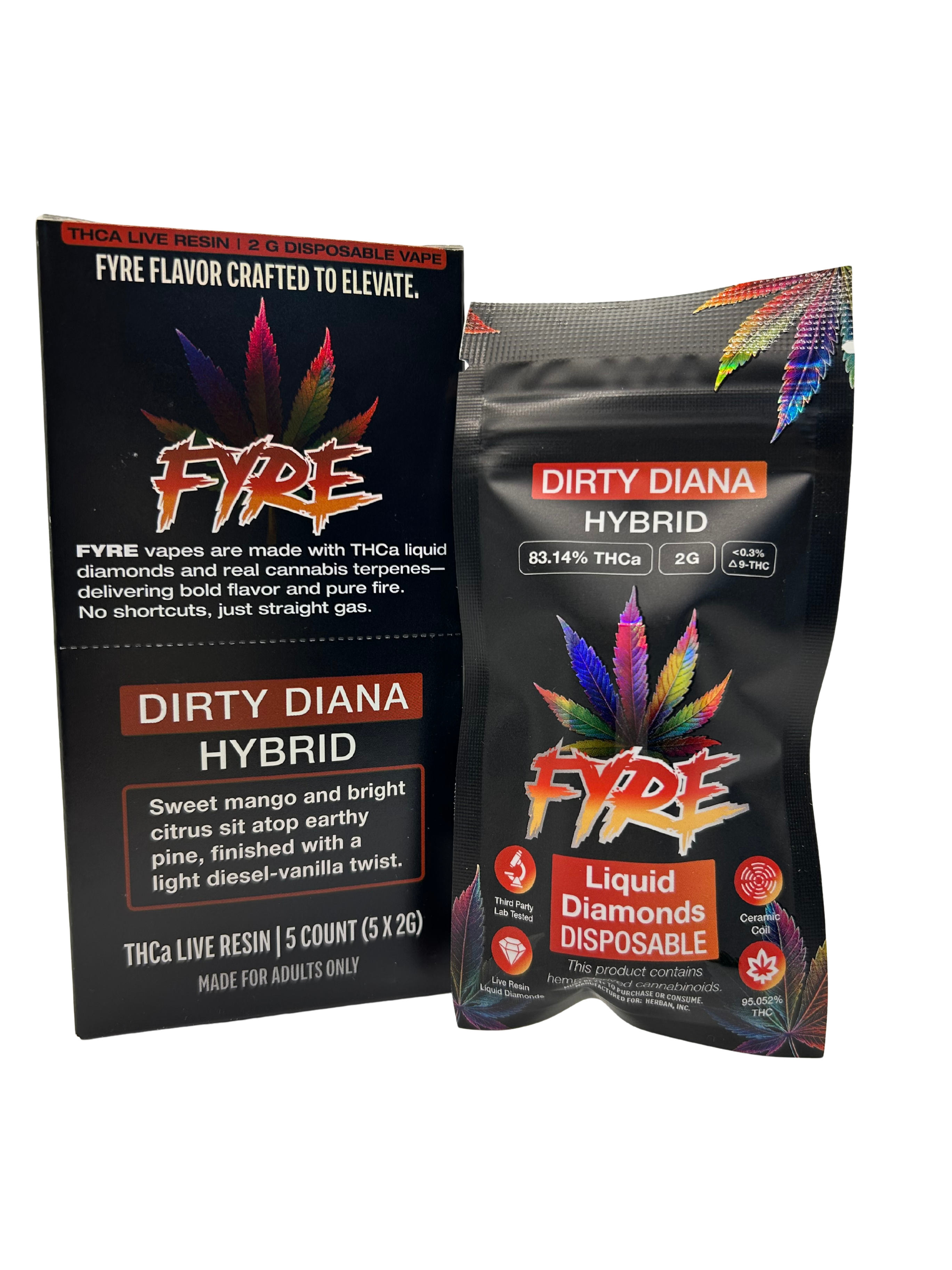 2g FYRE Disposable Vape