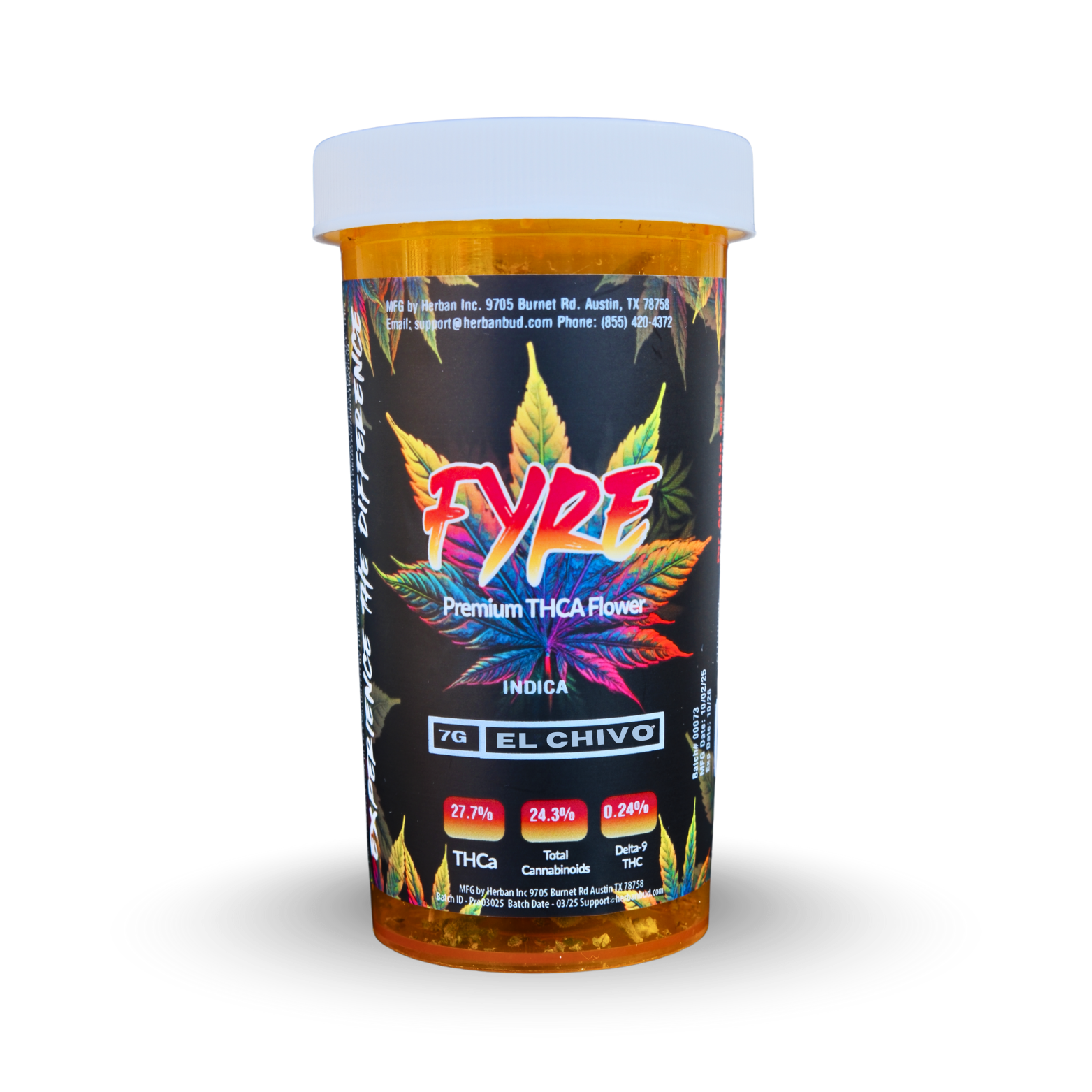 El Chivo - Indica - Fyre THCa 7g Flower