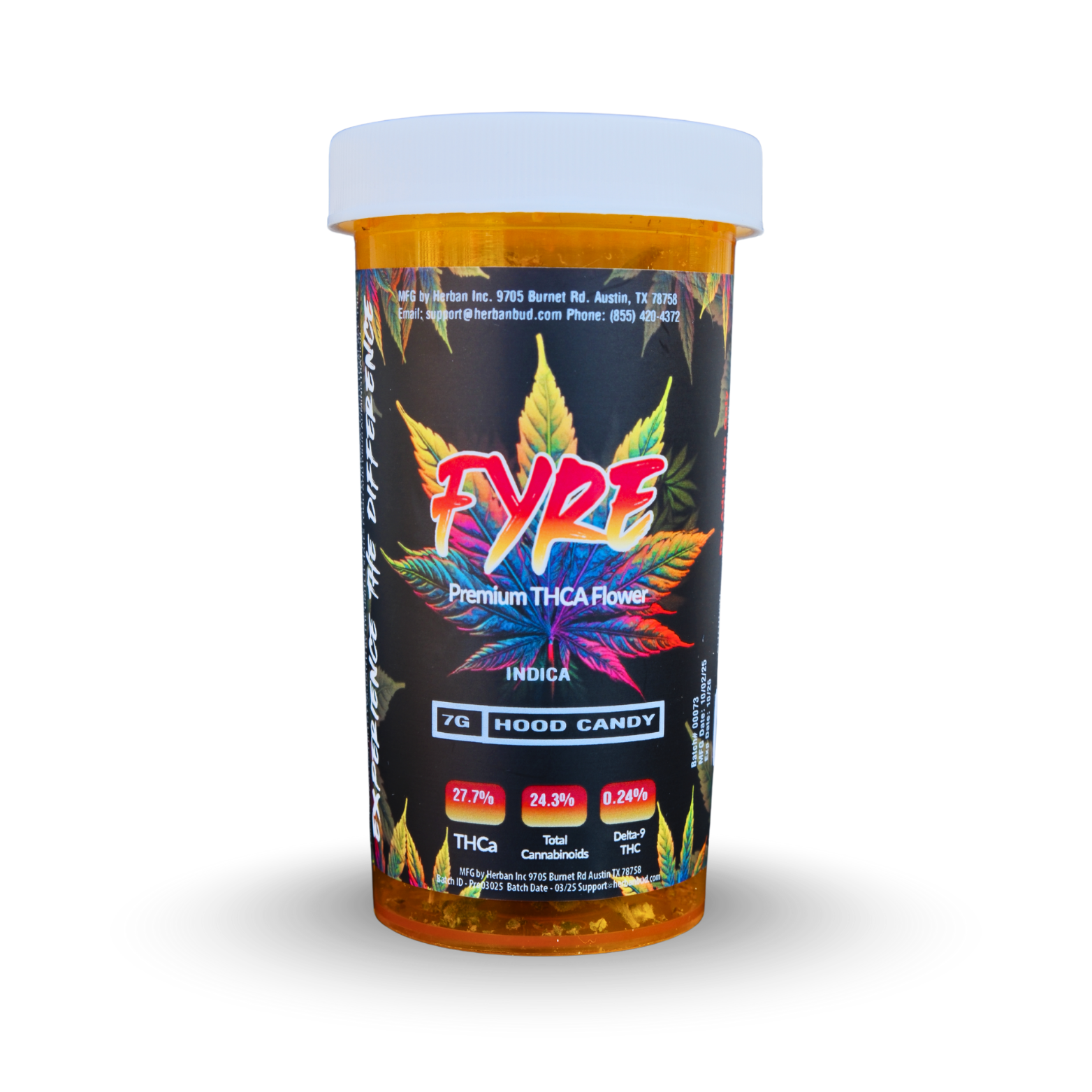 Hood Candy - Indica - Fyre THCa 7g Flower