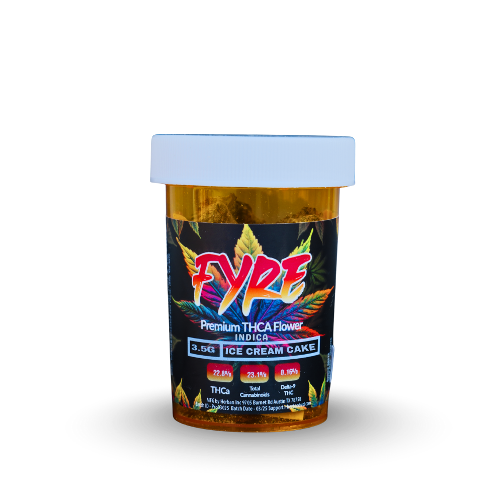 Fyre Premium Indica THCa Flower (3.5g) – Ice Cream Cake