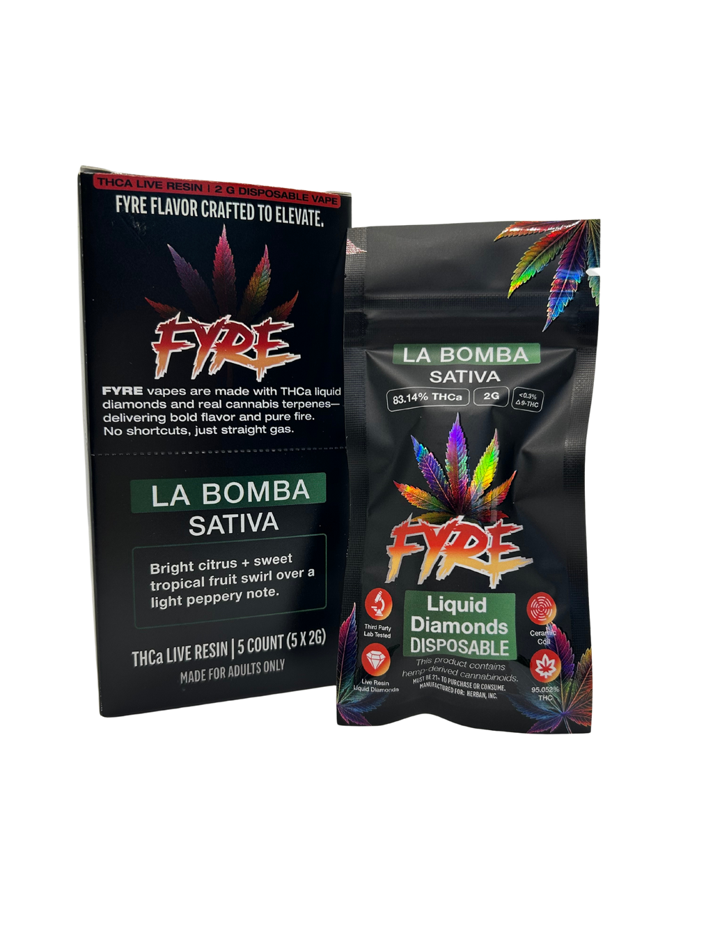 2g FYRE Disposable Vape