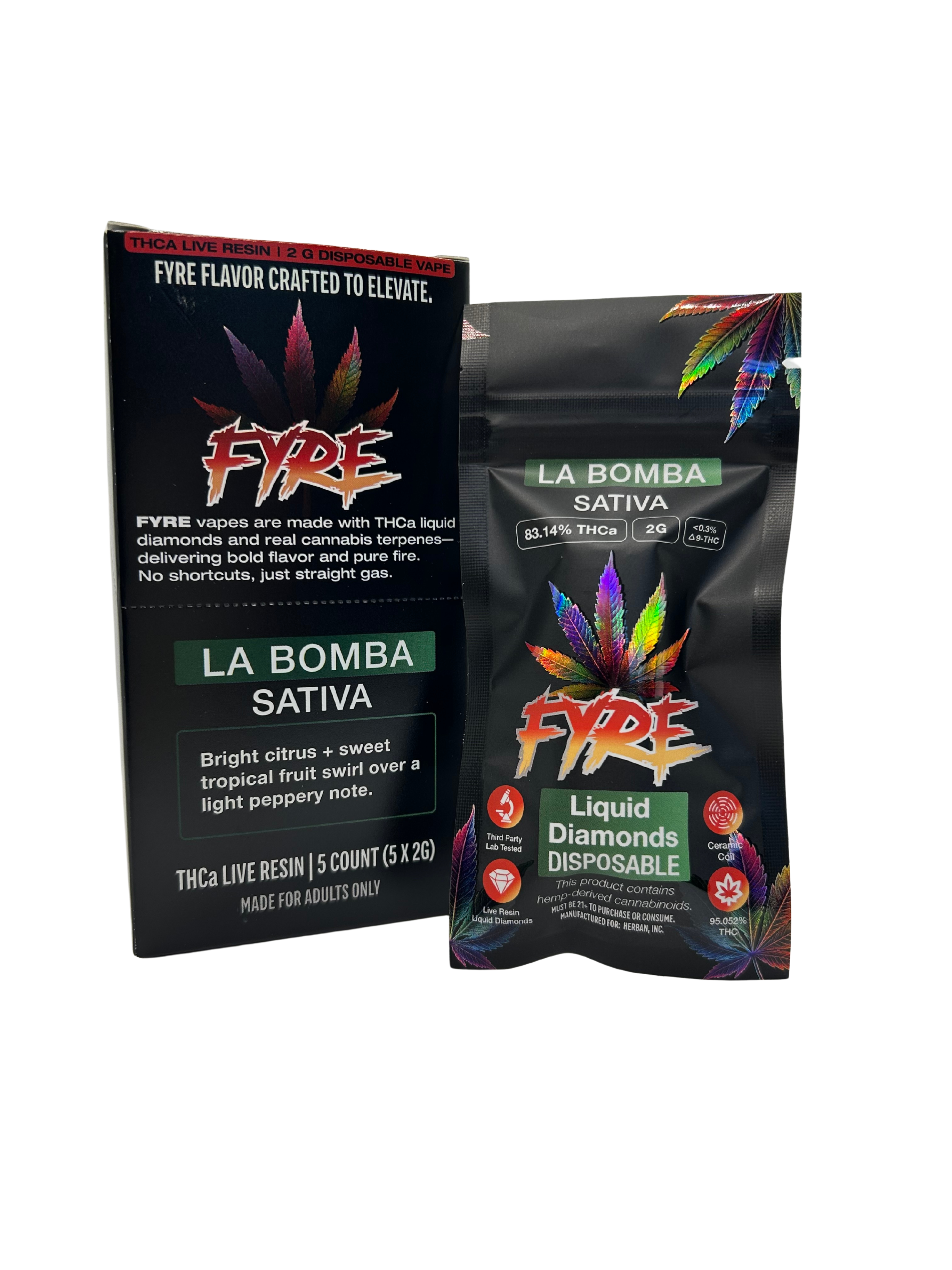 2g FYRE Disposable Vape