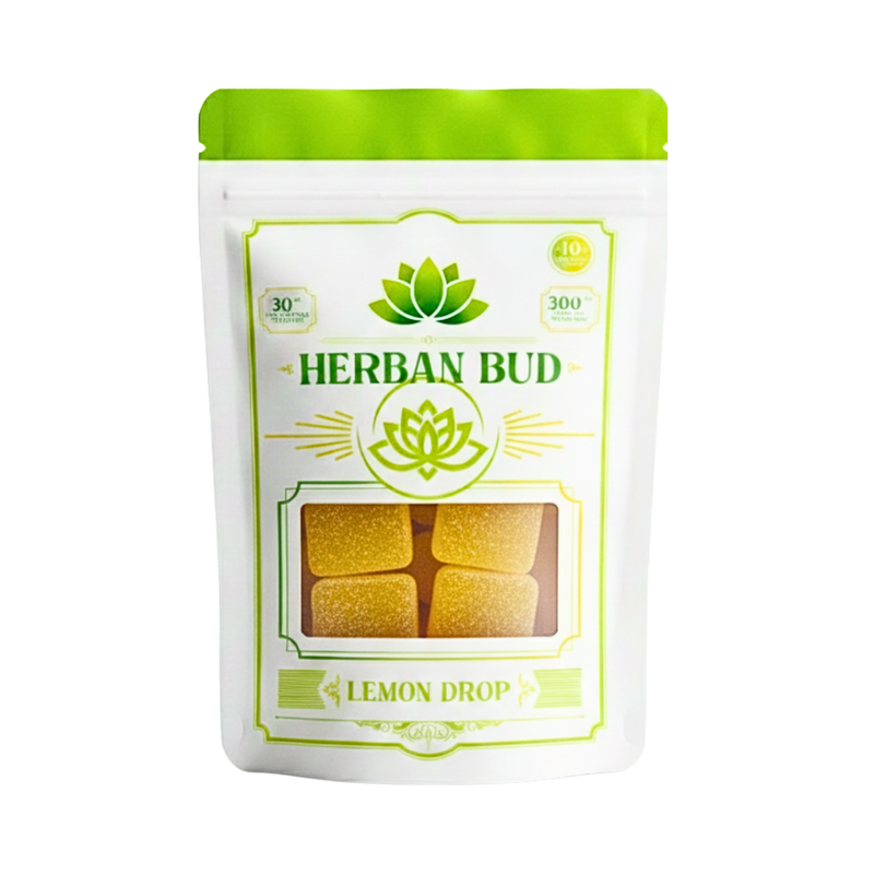 Delta-9 THC Gummies Lemon Drop 30 MG Live Rosin - 10ct - 300mg