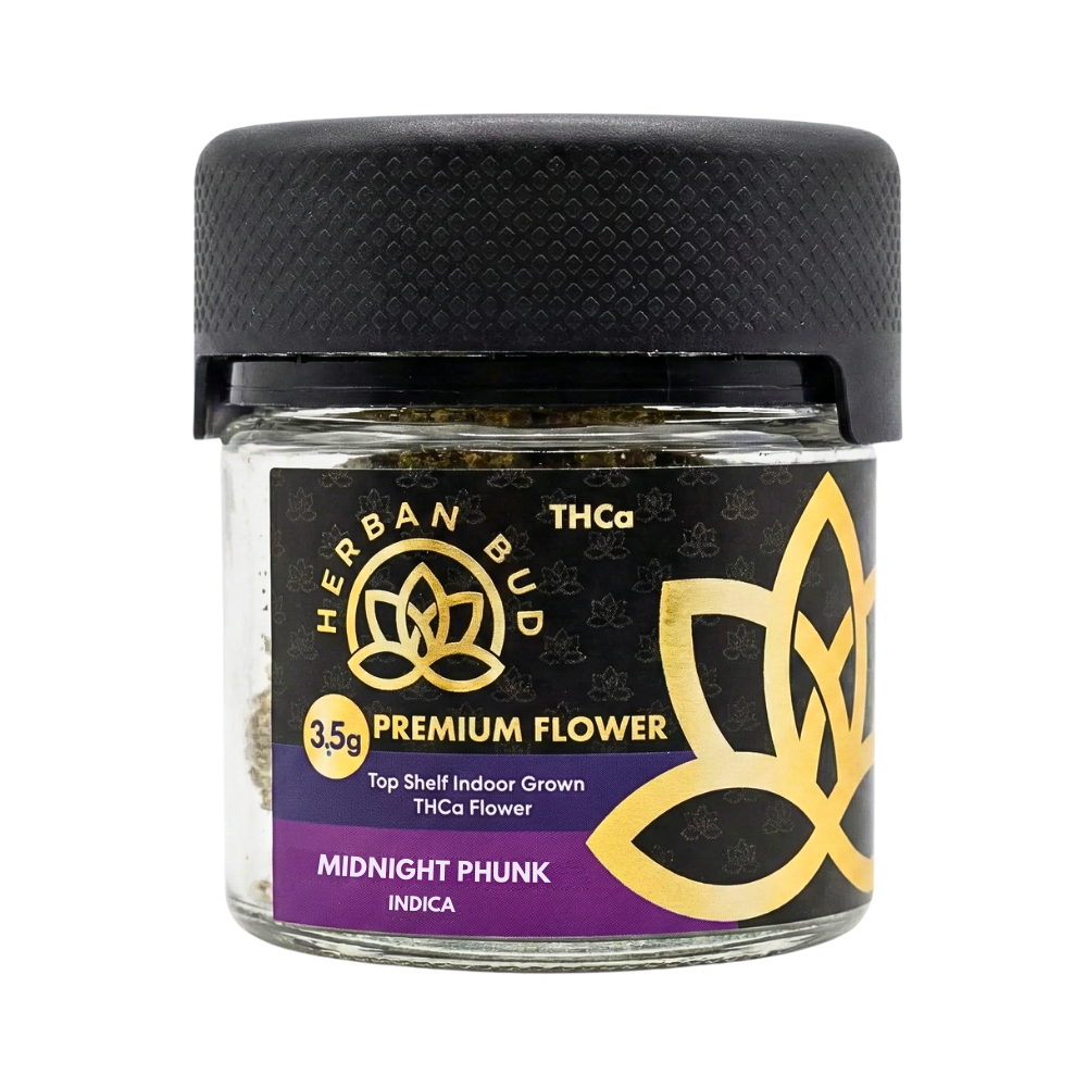 Premium Midnight Phunk - Indica - THCa Flower 3.5g