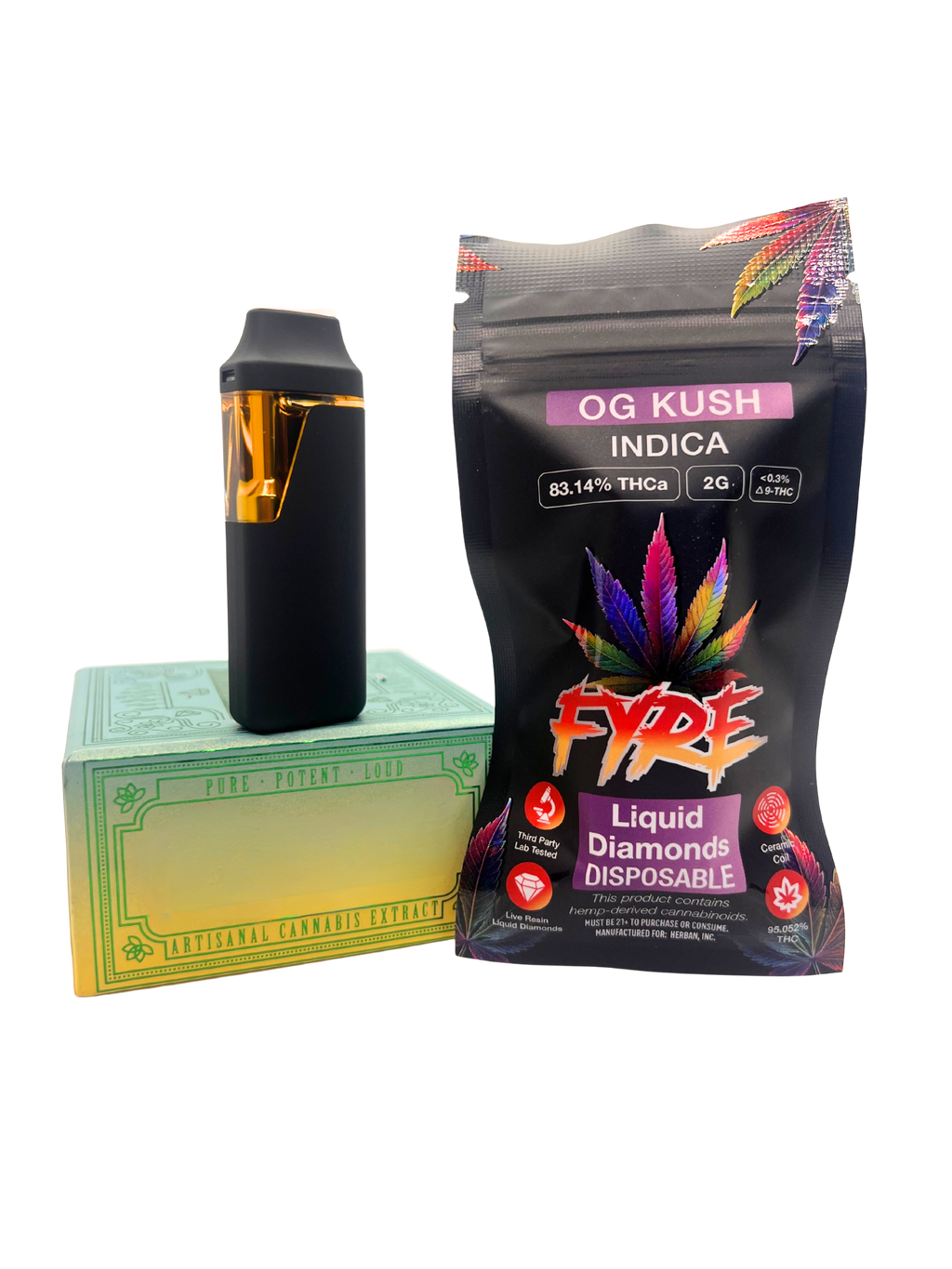 2g FYRE Disposable Vape