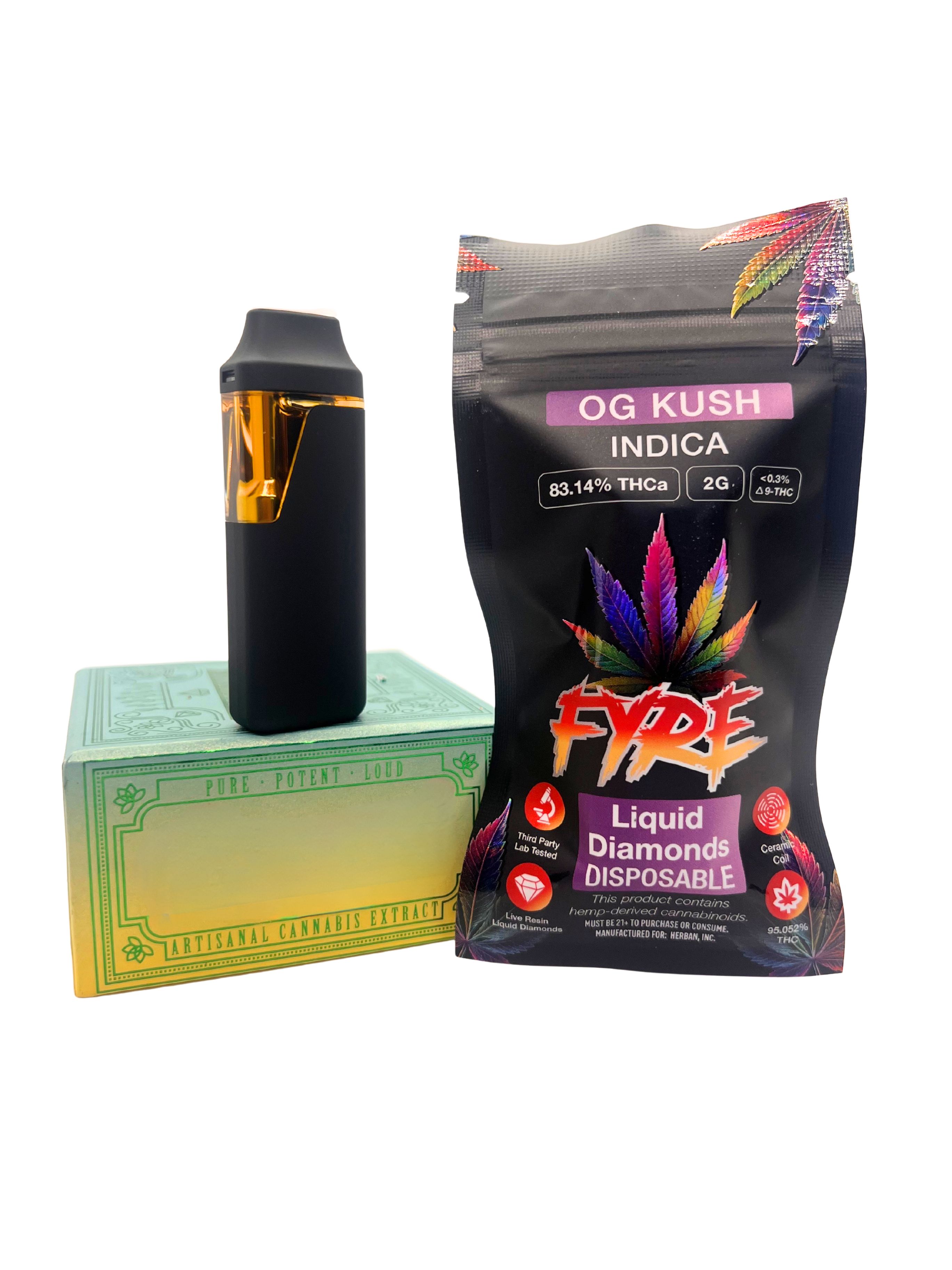 2g FYRE Disposable Vape