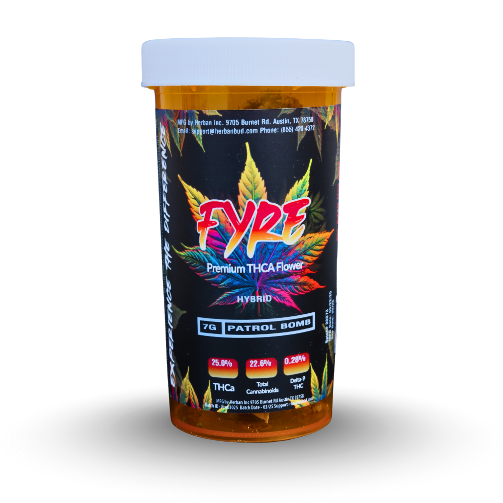 Patrol Bomb - Hybrid - Fyre THCa 7g Flower