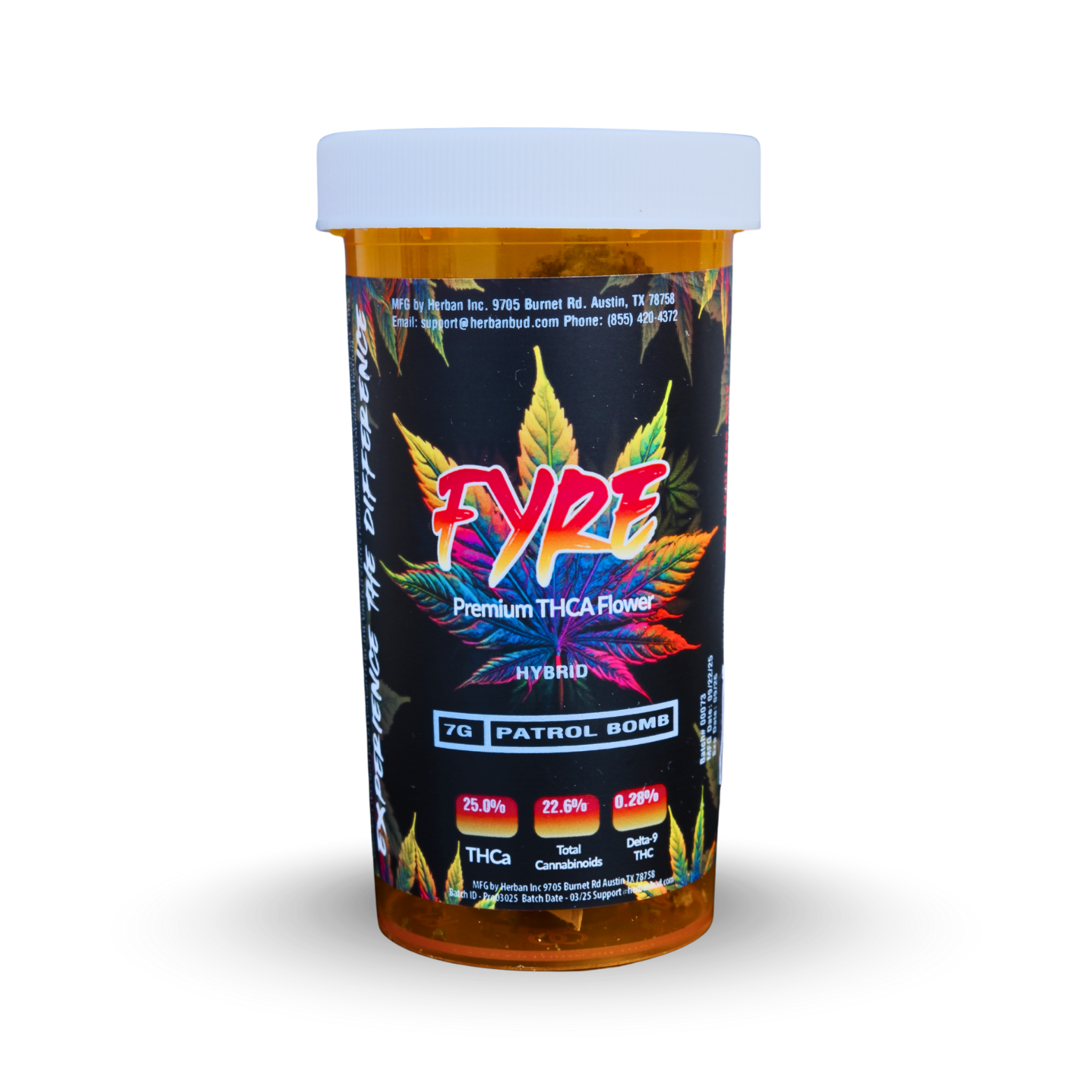 Patrol Bomb - Hybrid - Fyre THCa 7g Flower