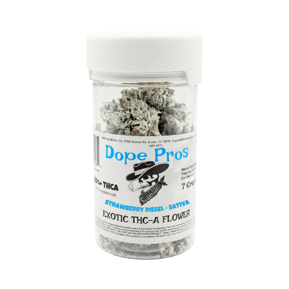 Dope Pros Snowcap 7g Sativa – Strawberrydiesel.5 G