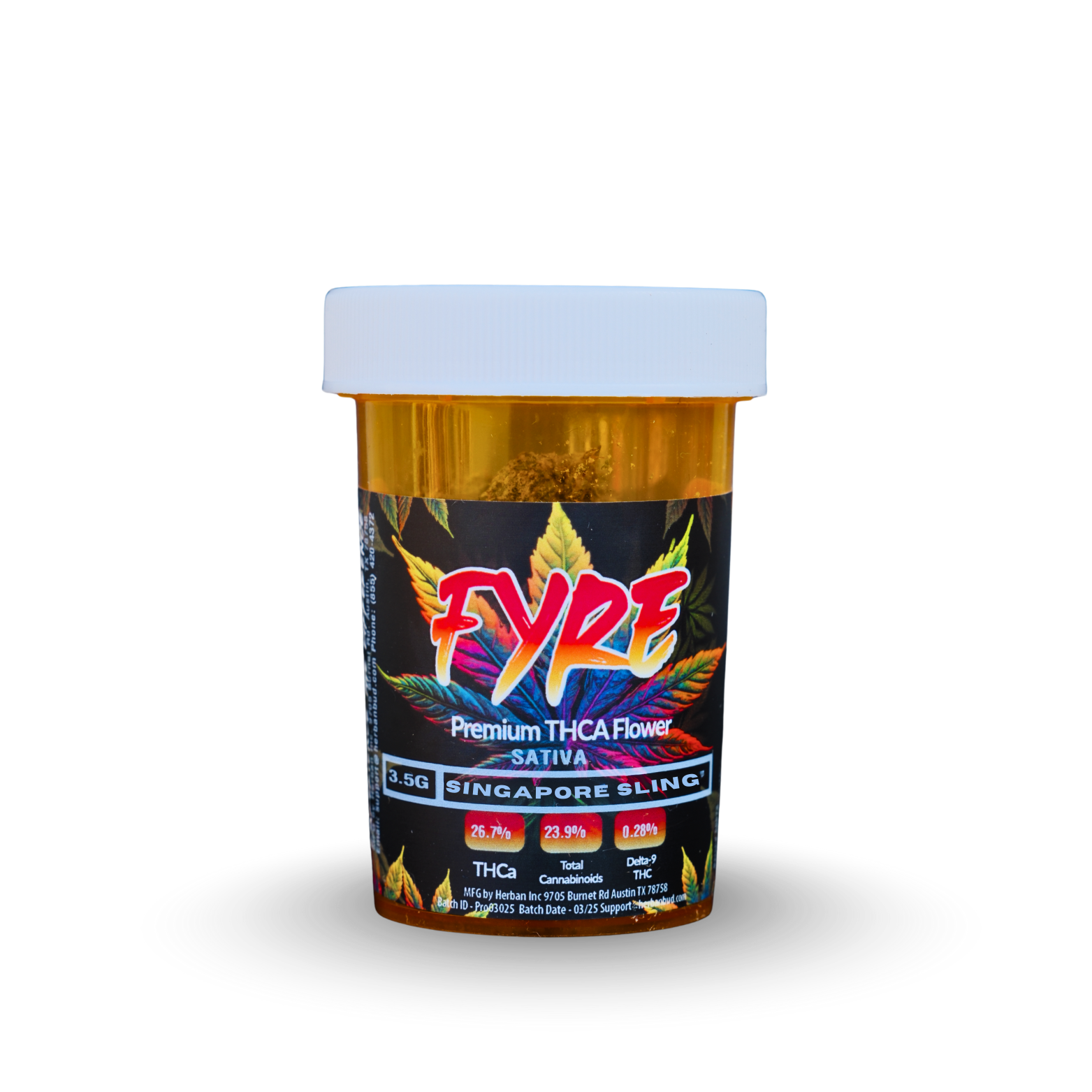 Singapore Sling - Sativa - Fyre THCa 3.5g Flower