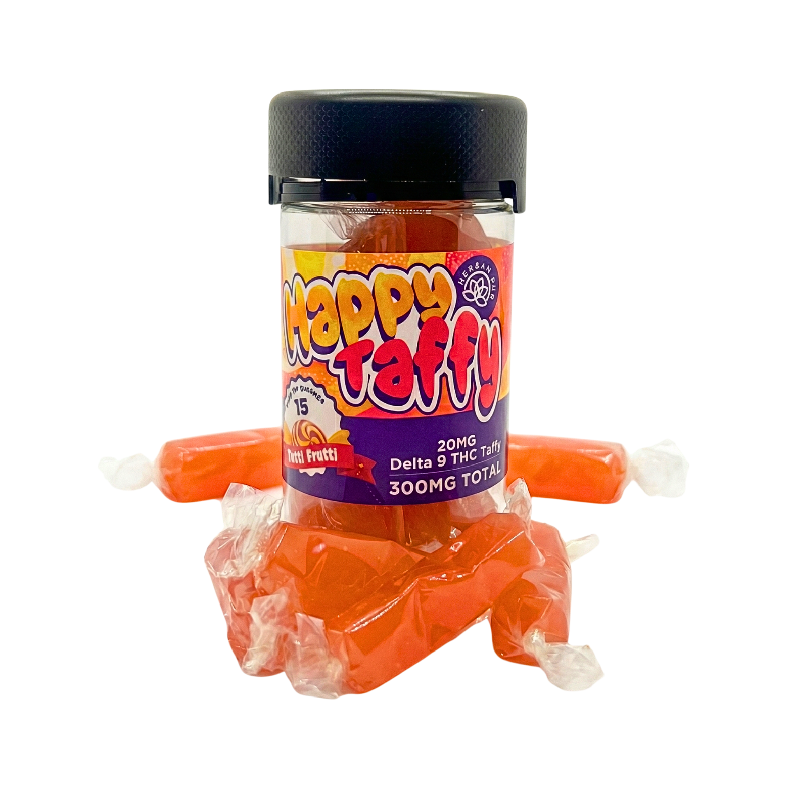 Delta-9 THC Happy Taffy