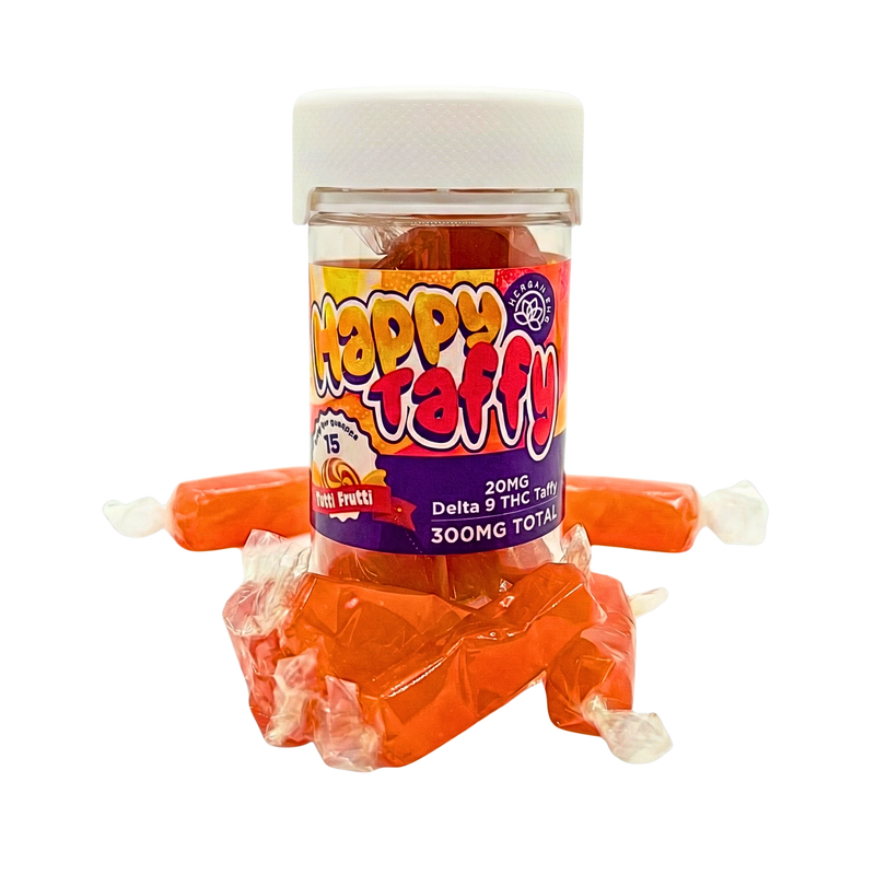 Tutti Frutti Delta-9 Happy Taffy - 15CT 20mg - 300mg
